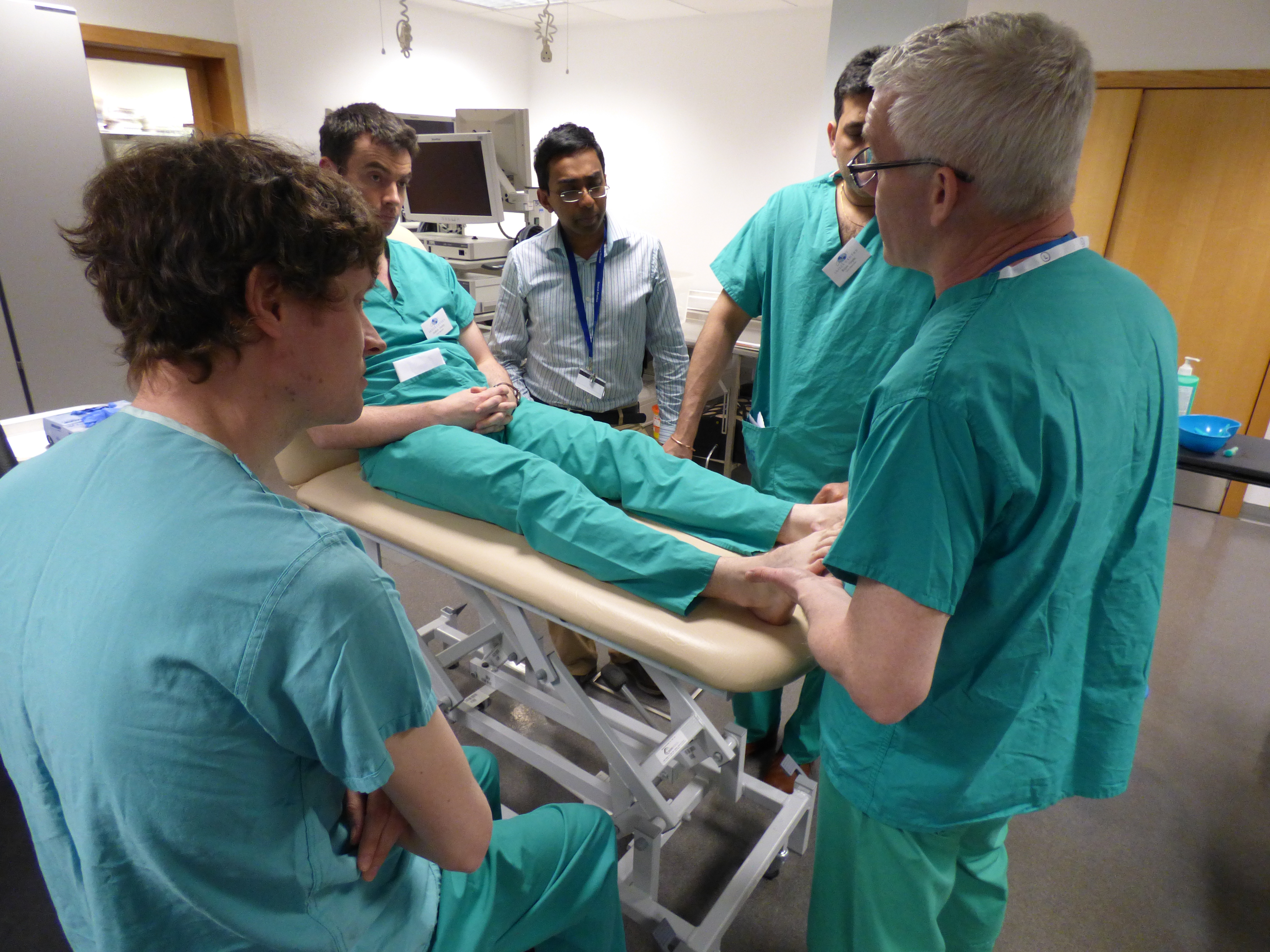 Principles of Joint Injection Course using Thiel Cadavers Dundee